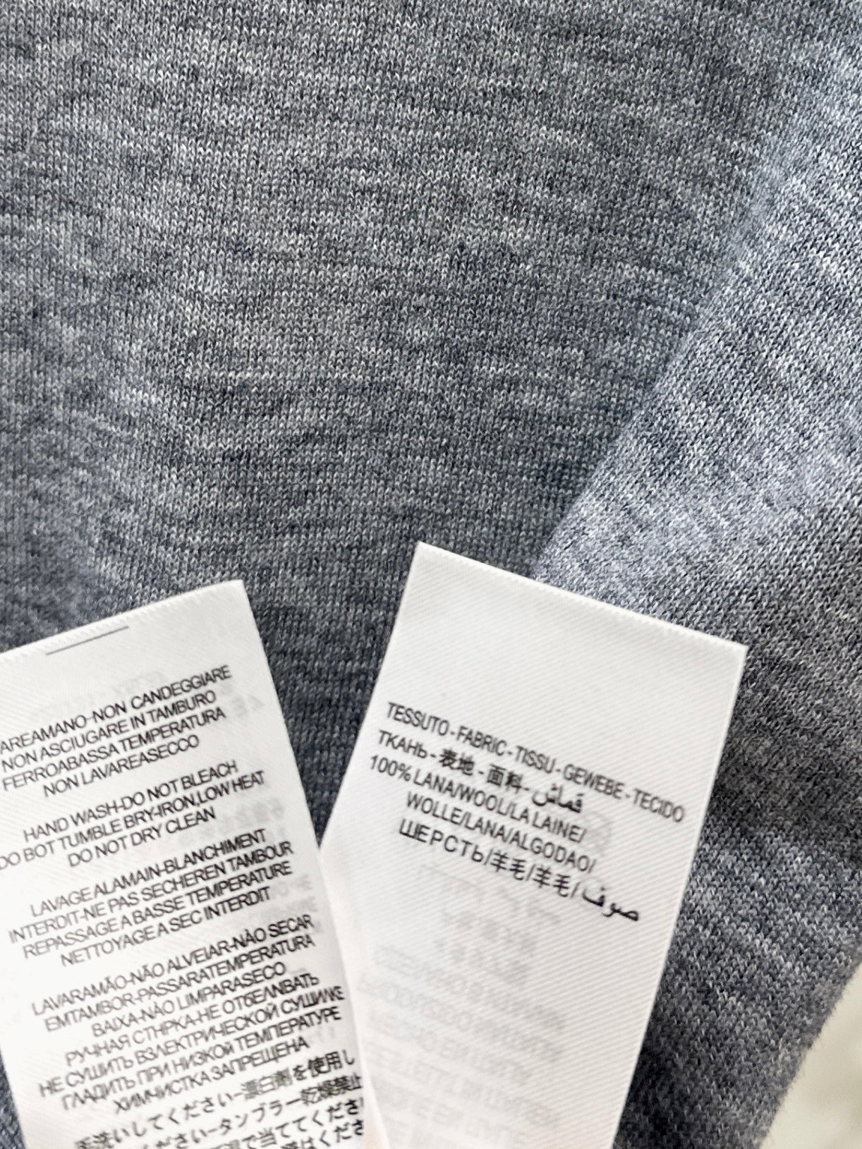 Wool Turtleneck T-Shirt
