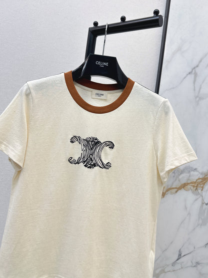 Embroidered T-shirt