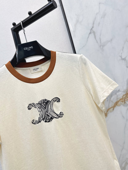 Embroidered T-shirt