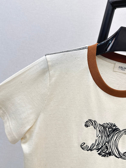 Embroidered T-shirt