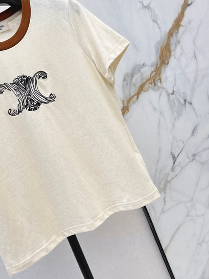 Embroidered T-shirt