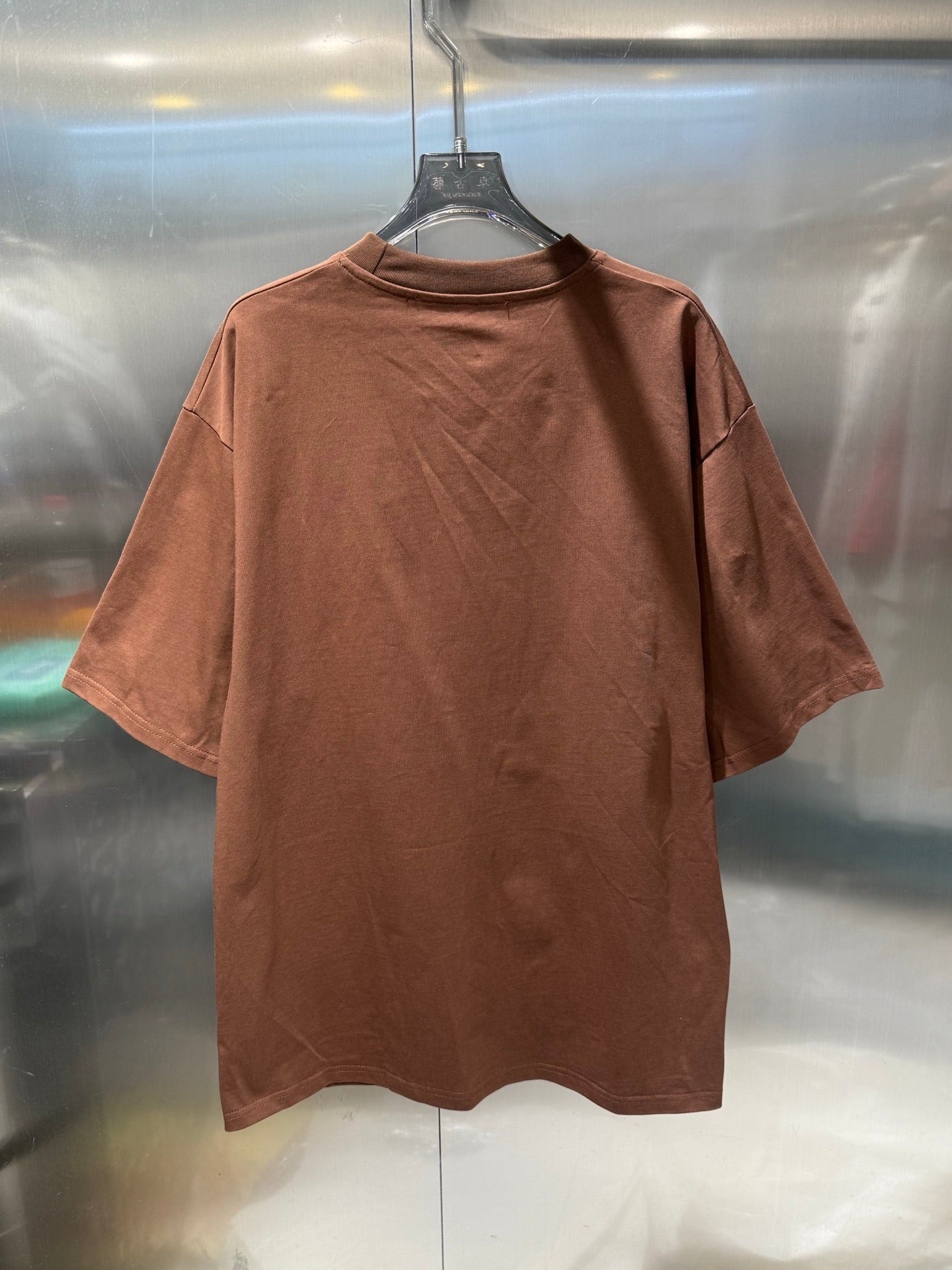 Crew neck short-sleeved shirt