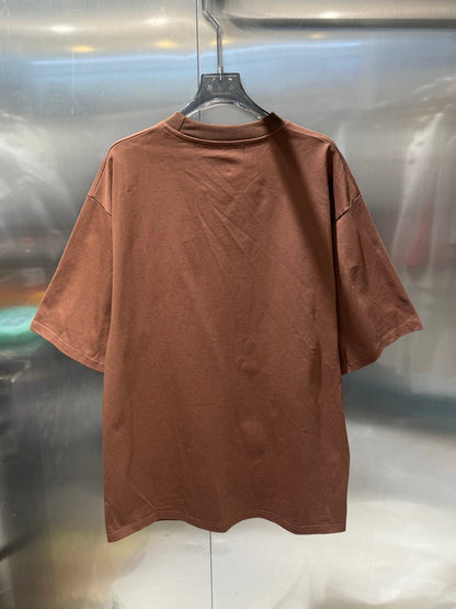 Crew neck short-sleeved shirt