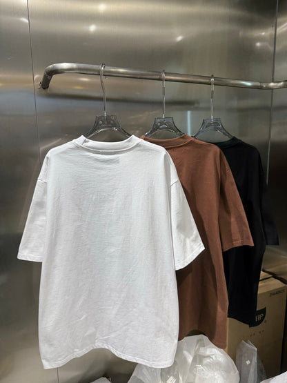 Crew neck short-sleeved shirt