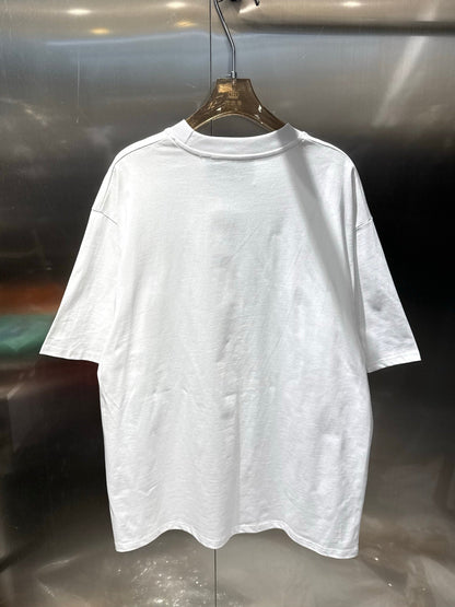 Crew neck short-sleeved shirt