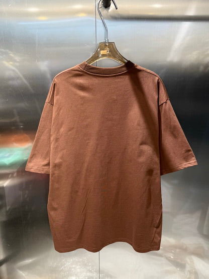 Crew neck short-sleeved shirt