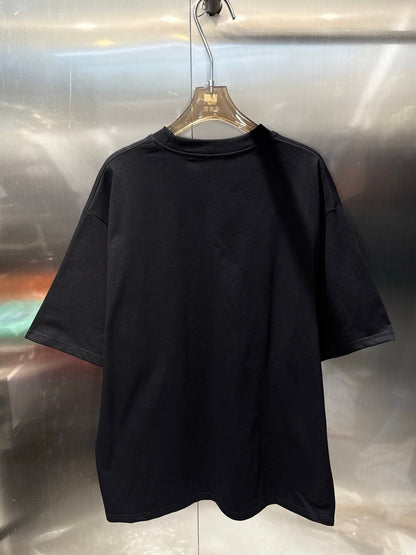 Crew neck short-sleeved shirt