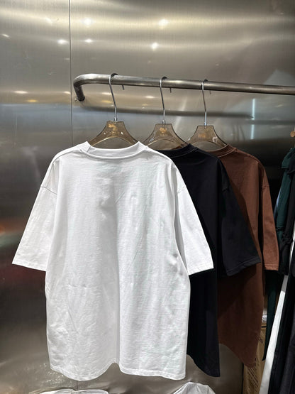 Crew neck short-sleeved shirt