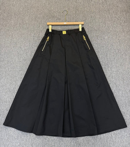 Casual midi skirt