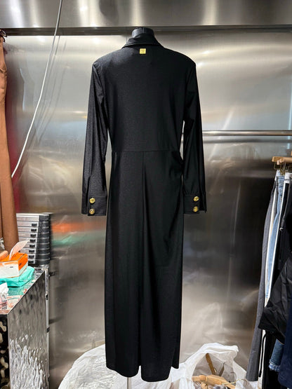 High-waisted slimming dress