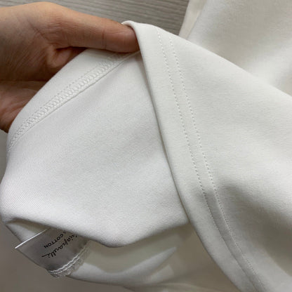 Crew neck short-sleeved shirt
