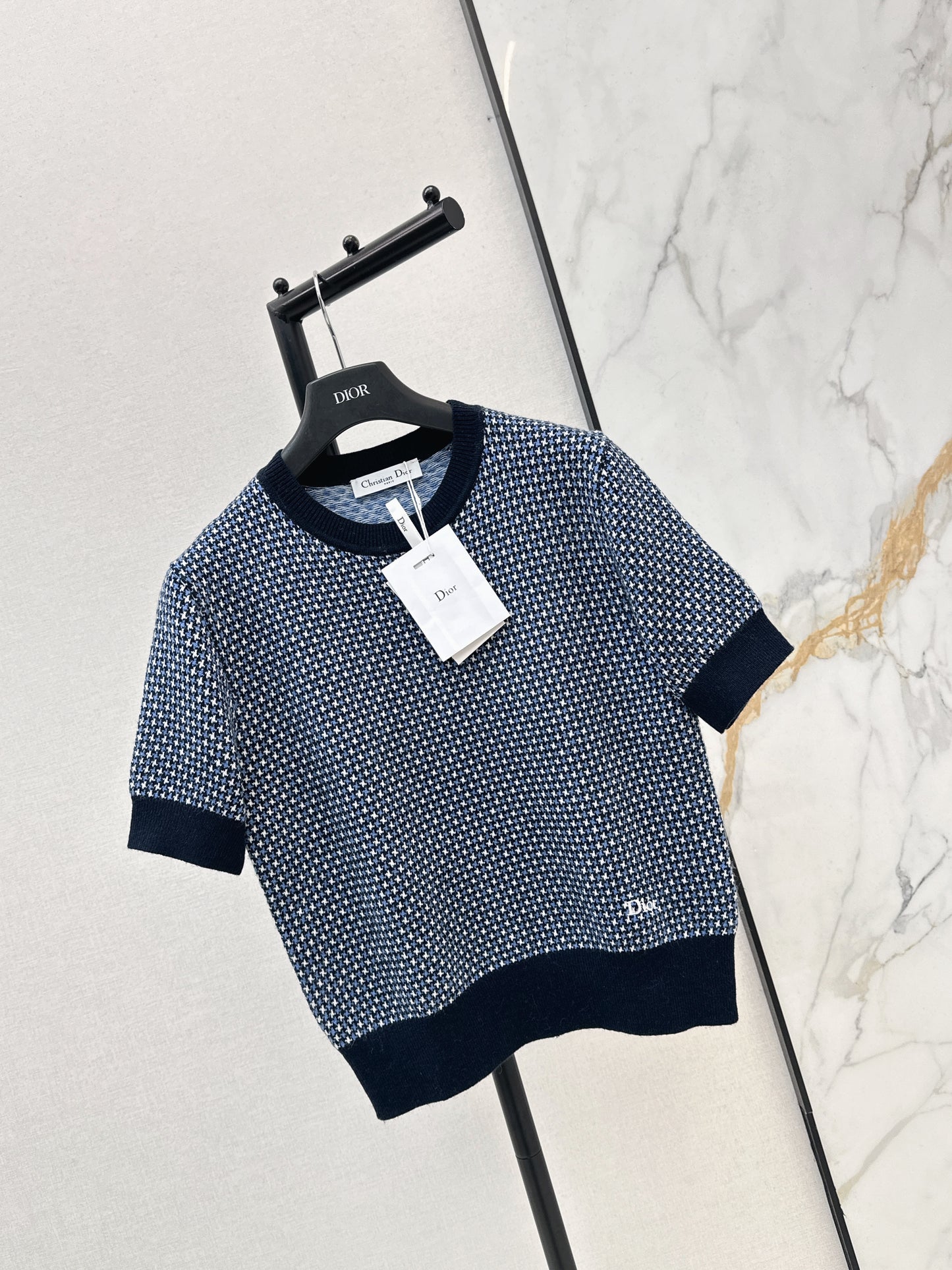 Knitted Short-Sleeve T-Shirt