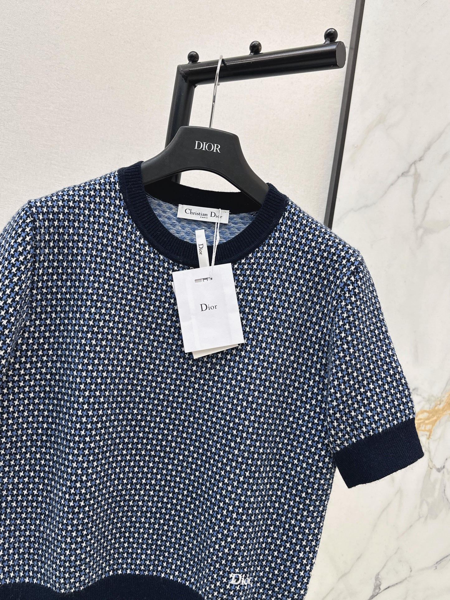 Knitted Short-Sleeve T-Shirt