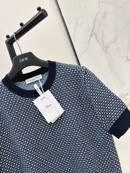 Knitted Short-Sleeve T-Shirt