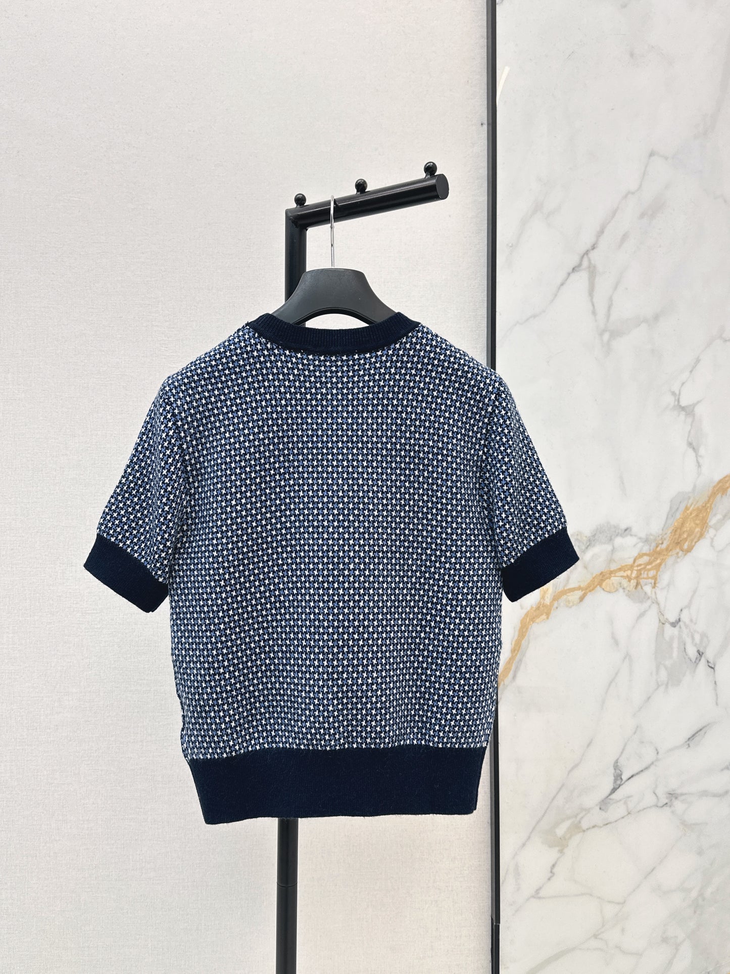 Knitted Short-Sleeve T-Shirt