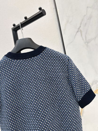 Knitted Short-Sleeve T-Shirt