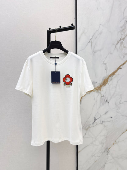 Embroidered Pattern T-shirt