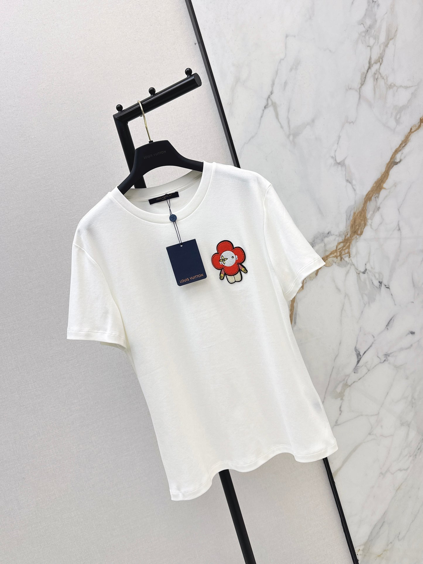 Embroidered Pattern T-shirt