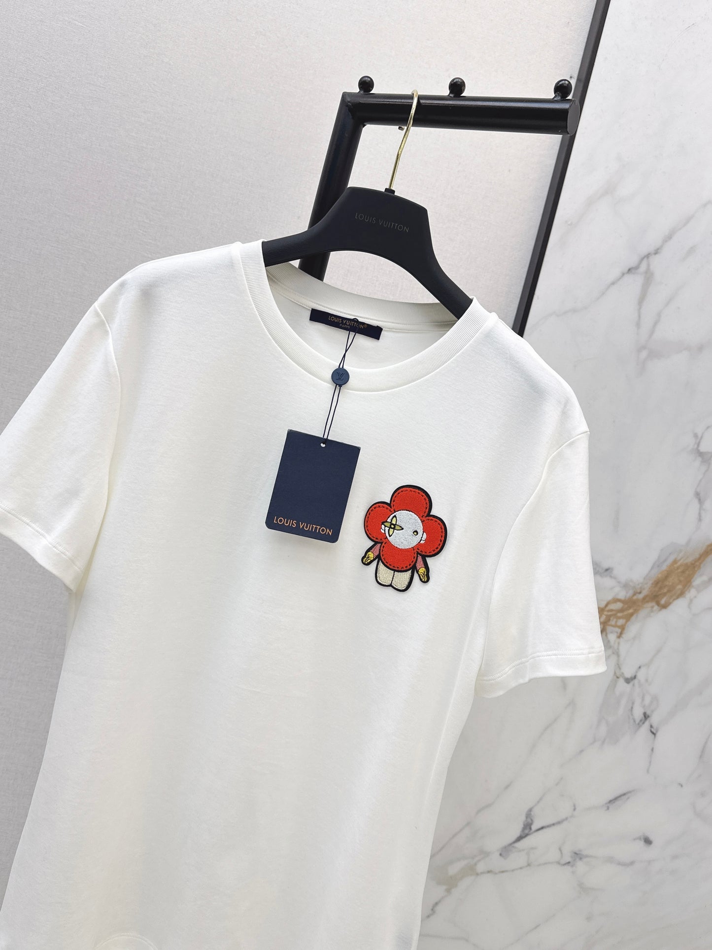 Embroidered Pattern T-shirt