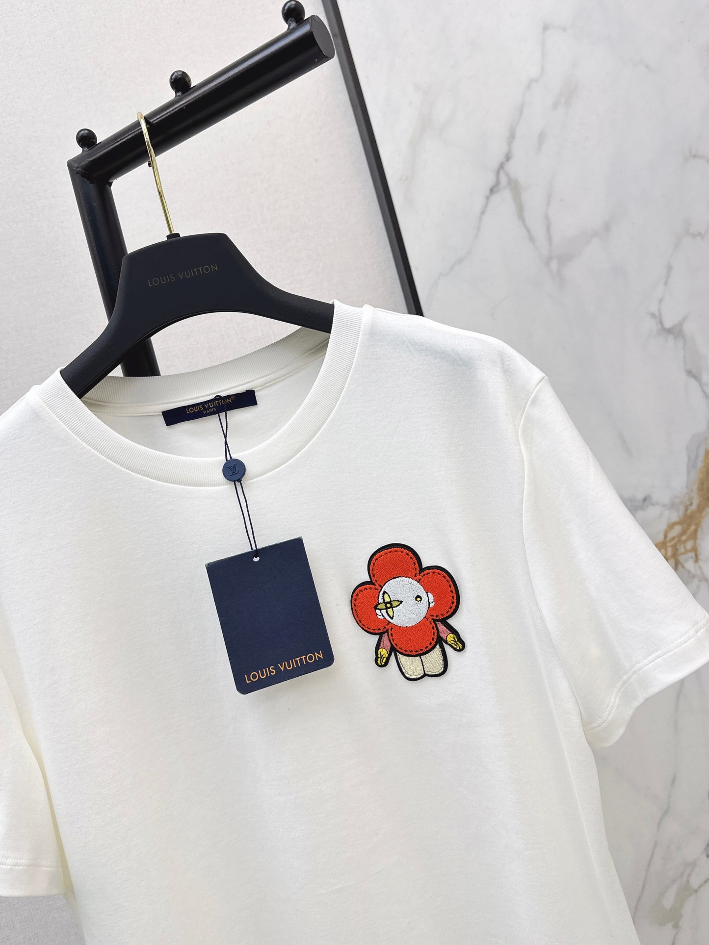 Embroidered Pattern T-shirt