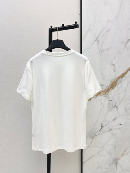 Embroidered Pattern T-shirt