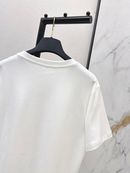 Embroidered Pattern T-shirt