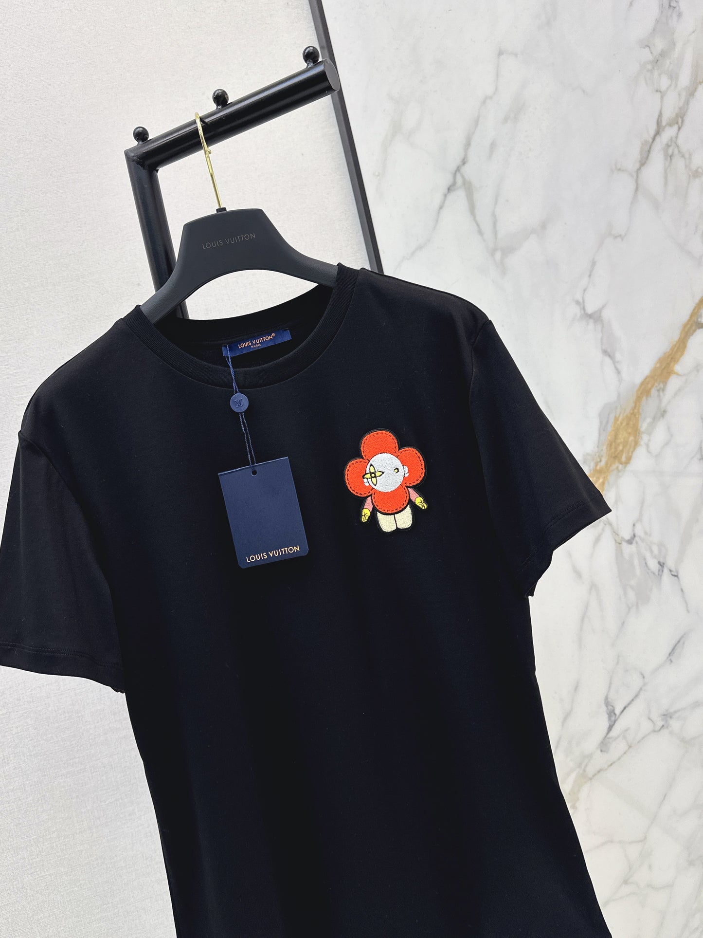 Embroidered Pattern T-shirt