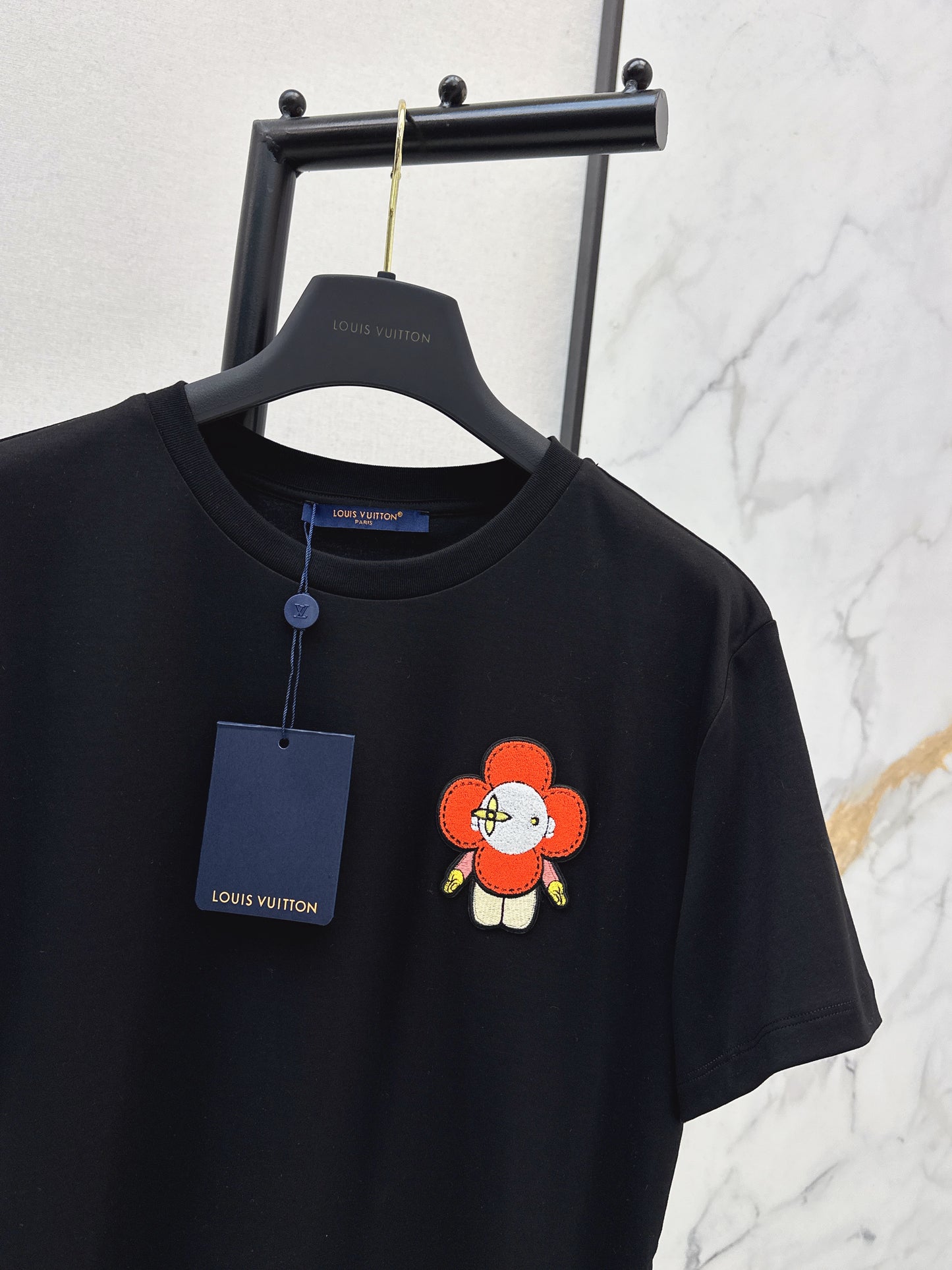 Embroidered Pattern T-shirt