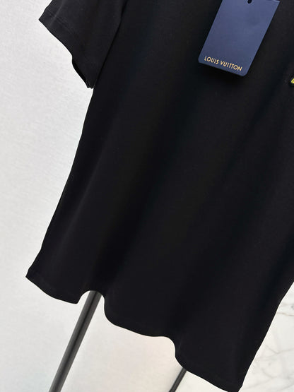 Embroidered Pattern T-shirt