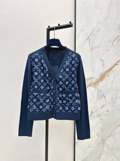 Patchwork Knit Sweater