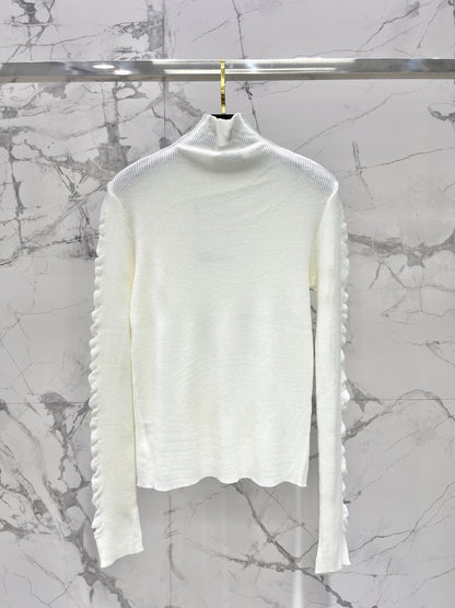 High-neck base layer sweater