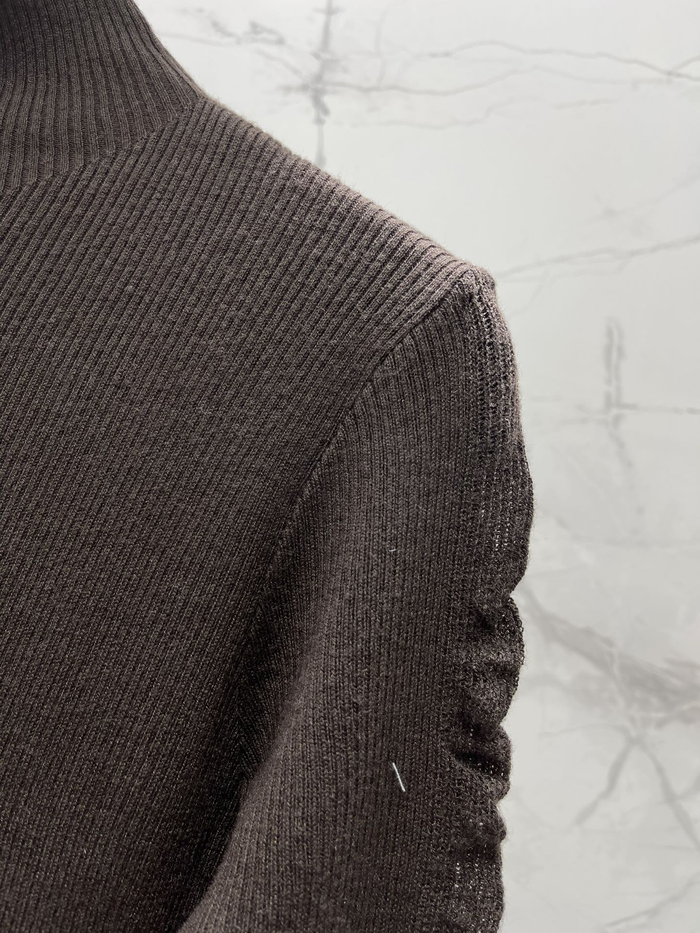 High-neck base layer sweater