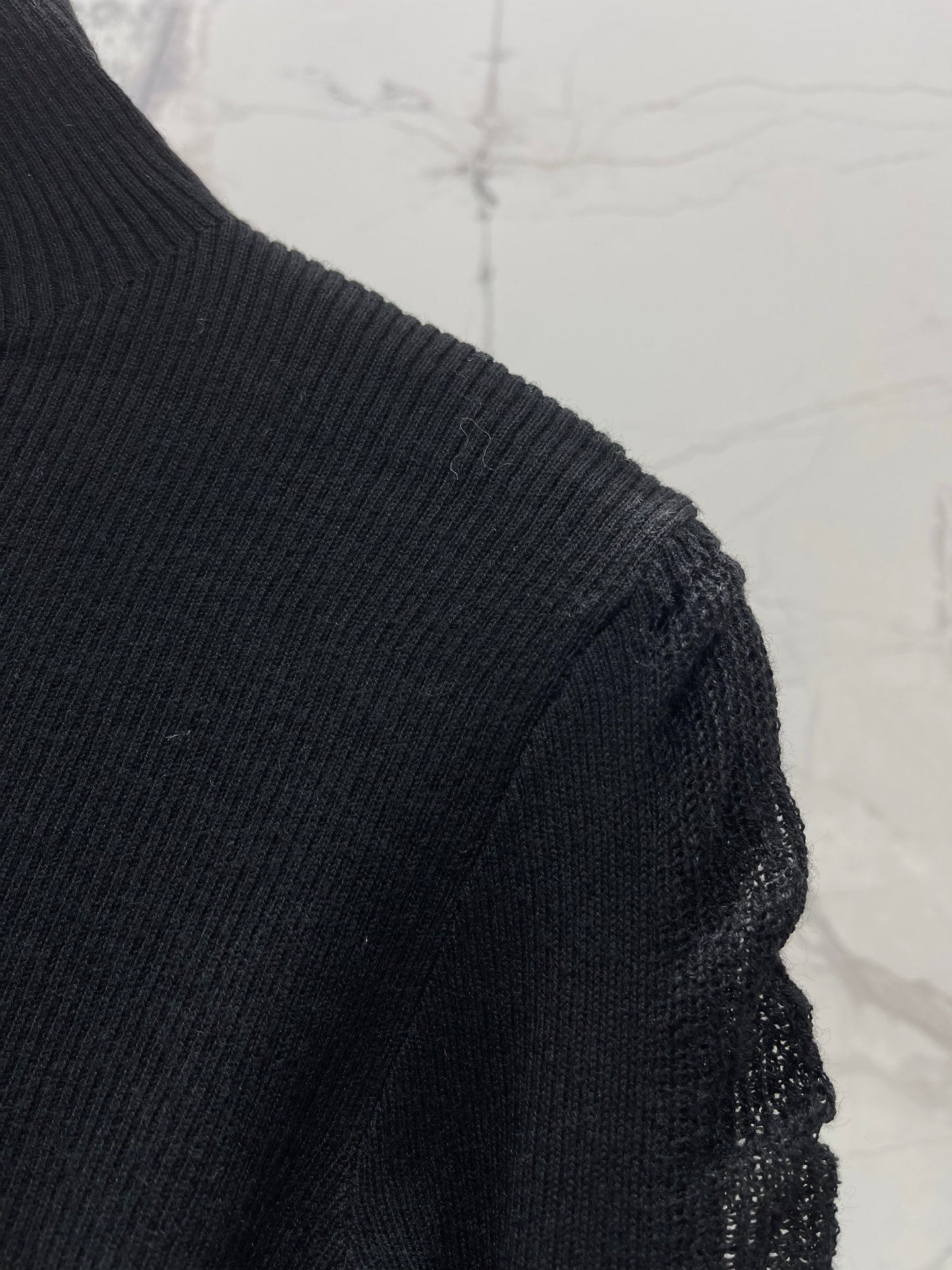 High-neck base layer sweater