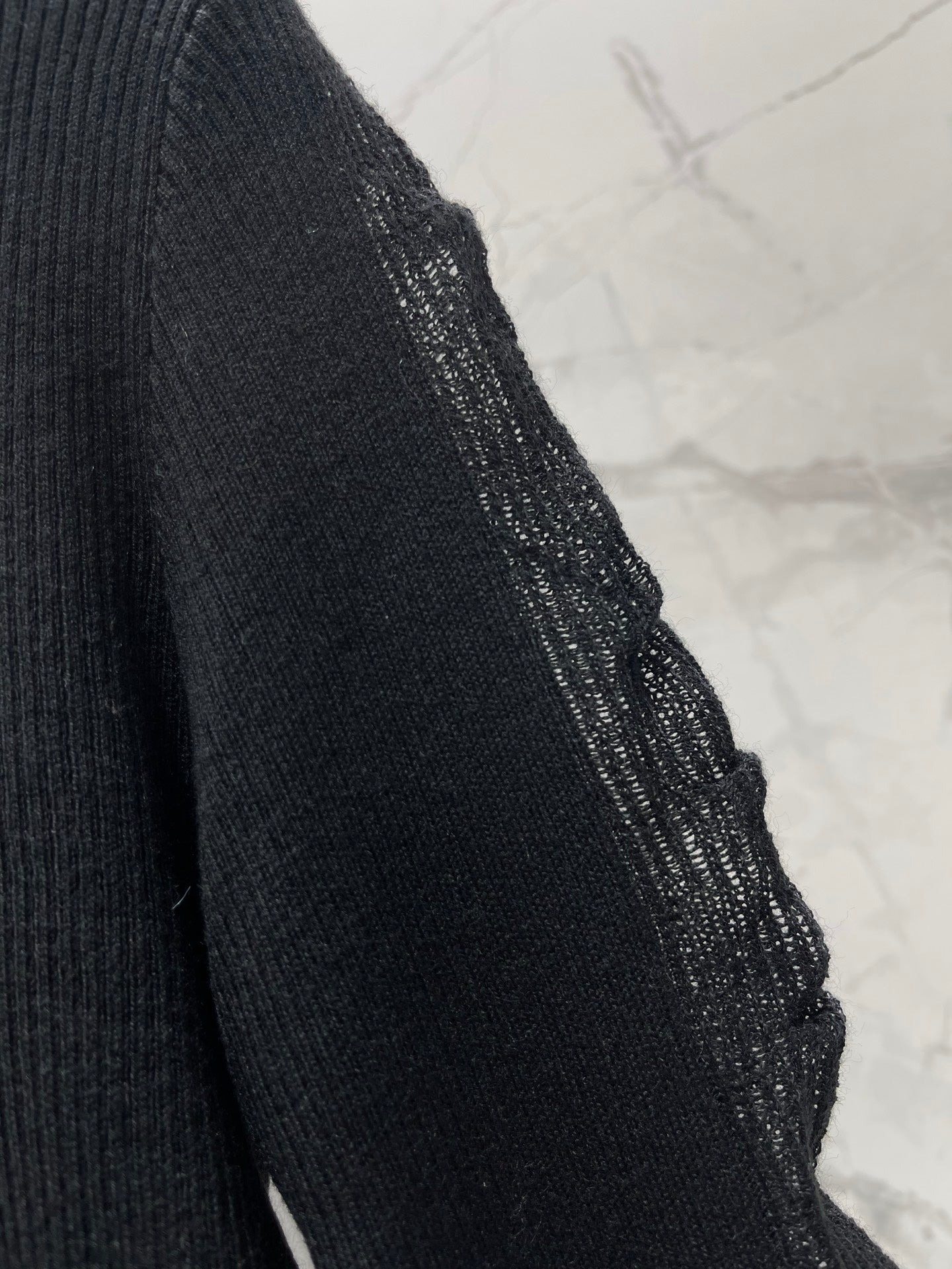 High-neck base layer sweater