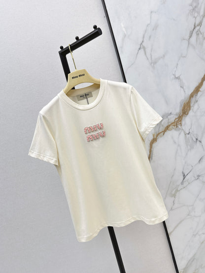 Beaded T-shirt