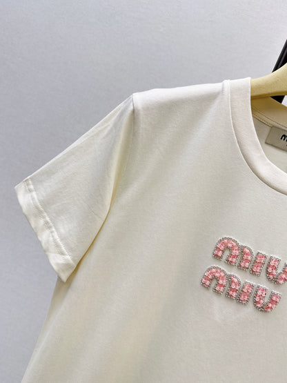 Beaded T-shirt
