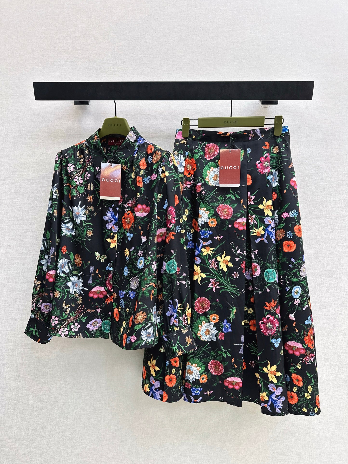 Floral Silk Shirt