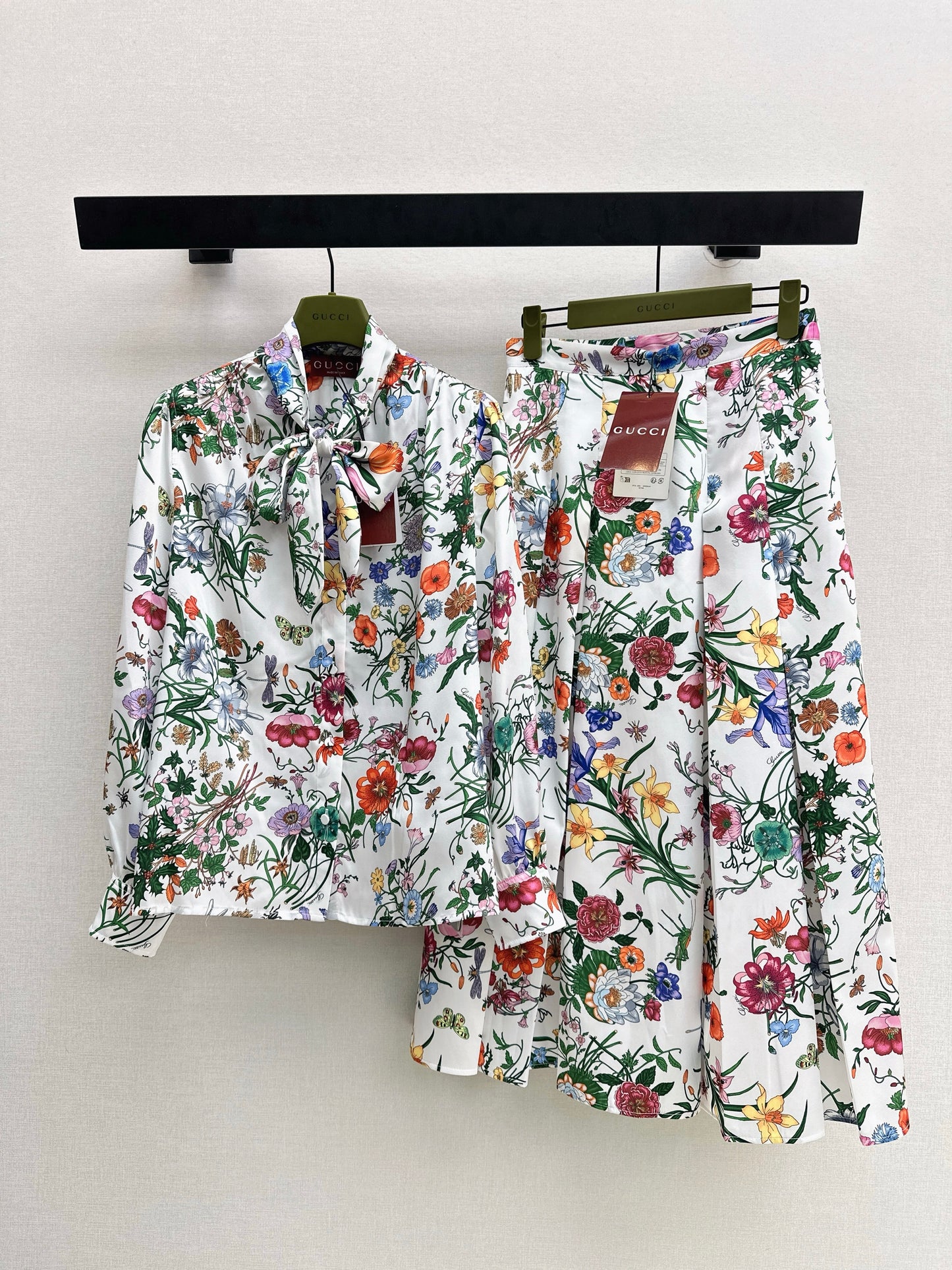Floral Silk Shirt