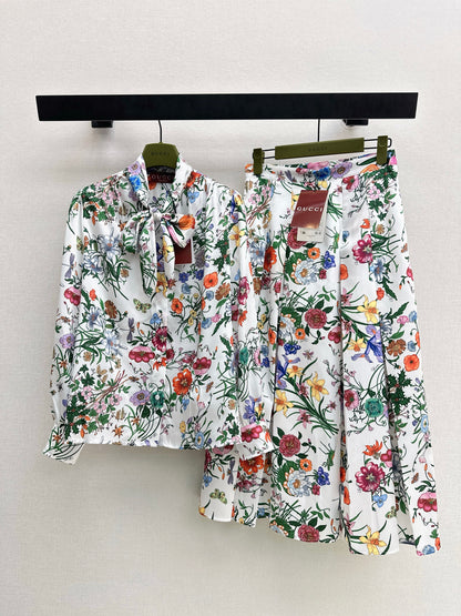 Floral Silk Shirt