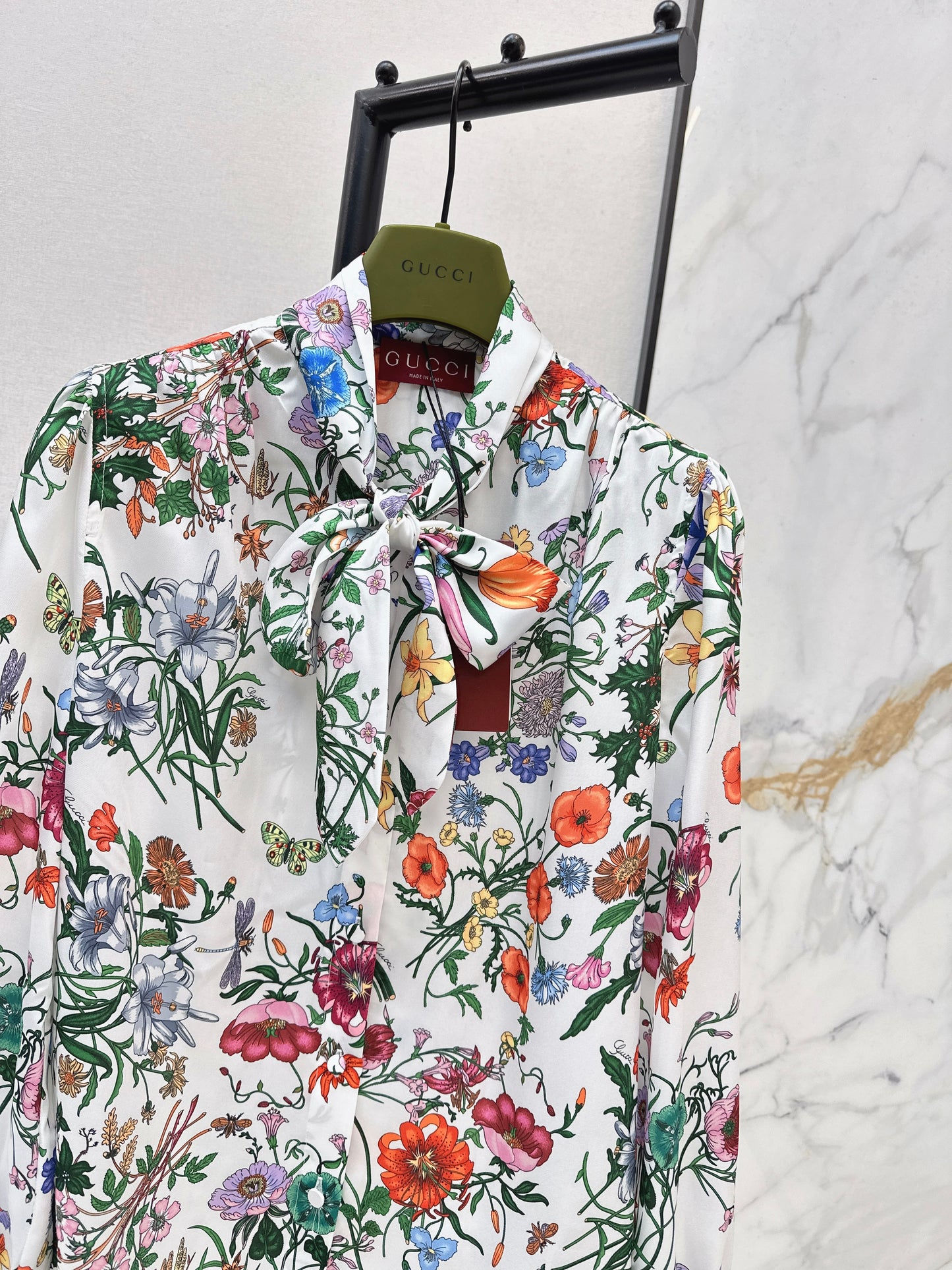 Floral Silk Shirt