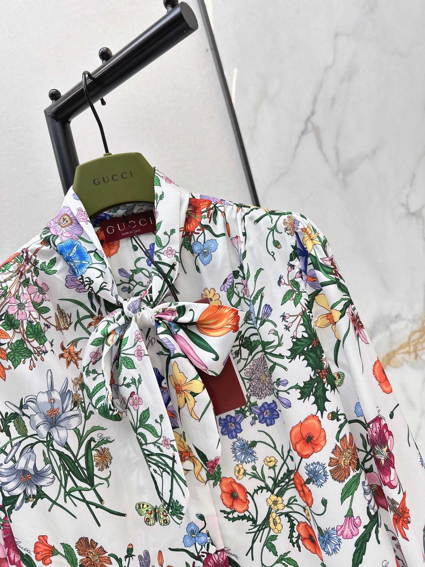 Floral Silk Shirt