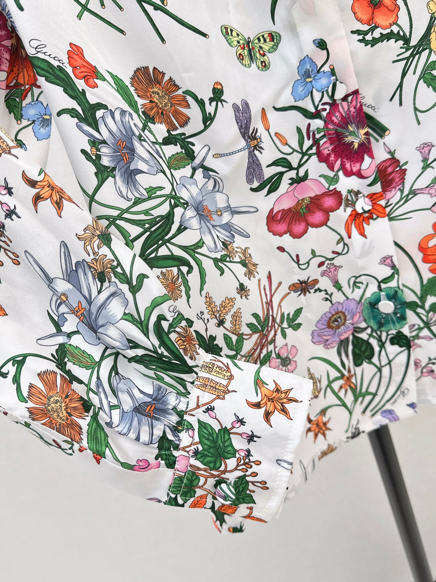 Floral Silk Shirt