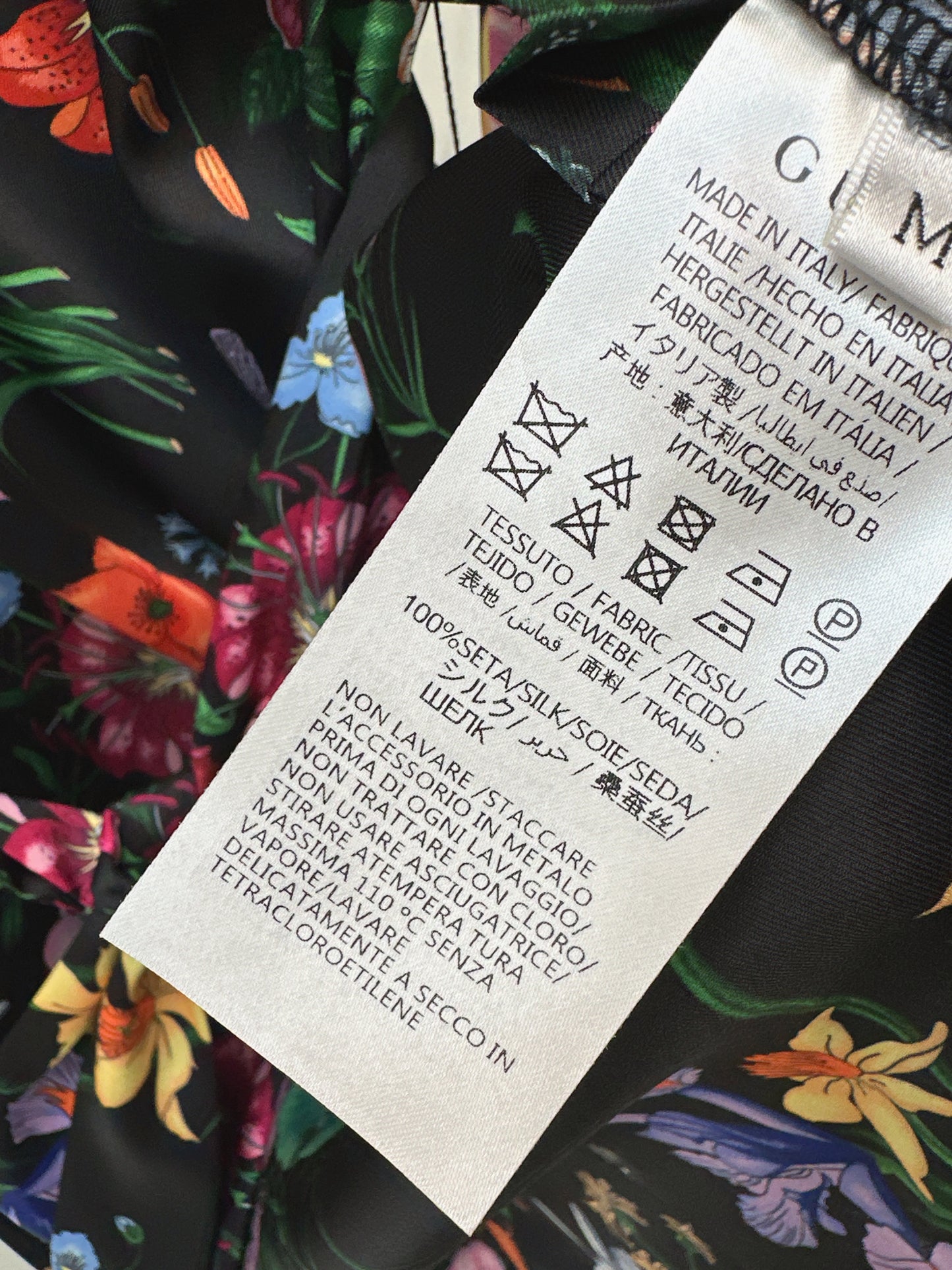 Floral Silk Dress