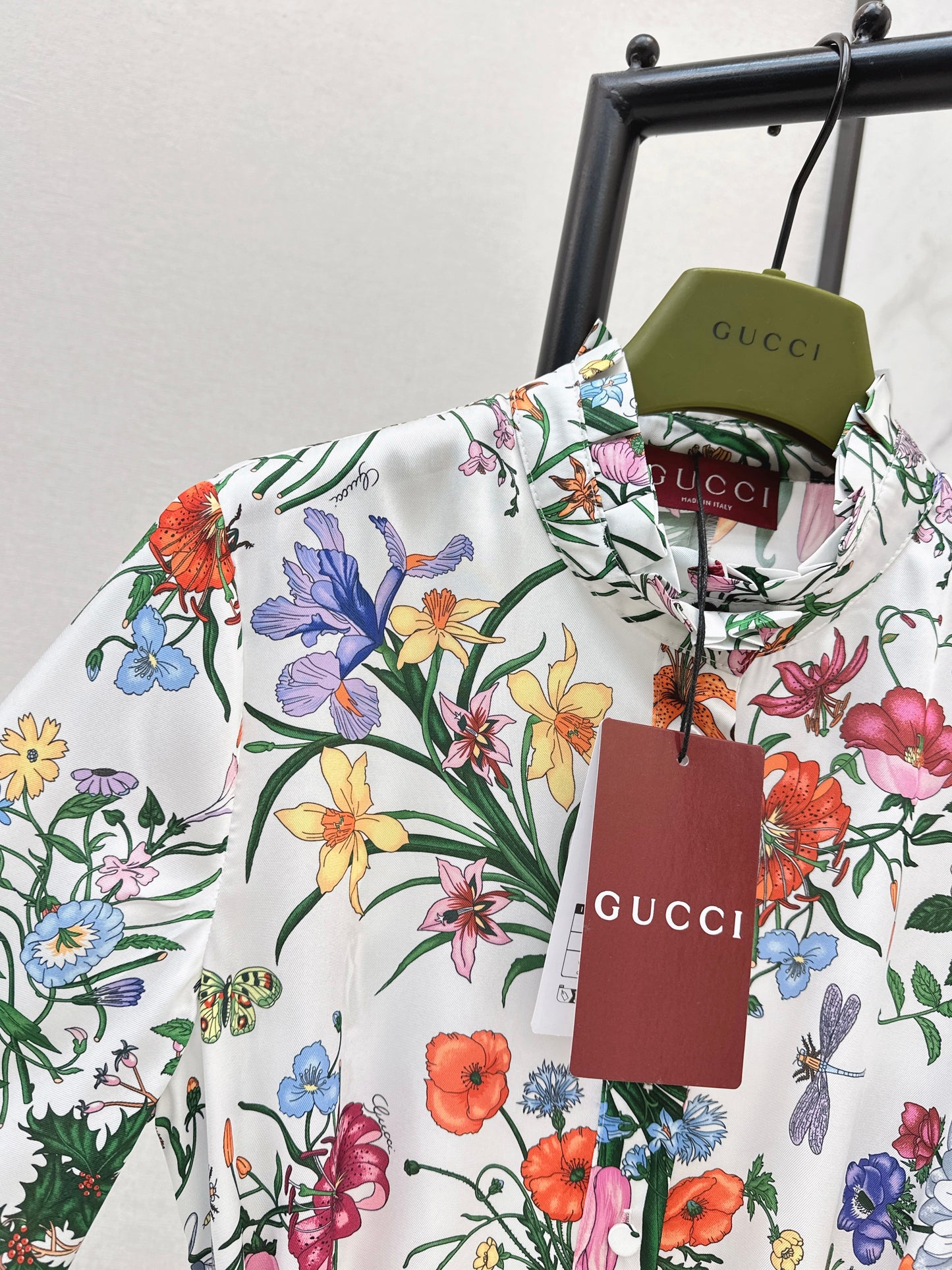 Floral Silk Dress
