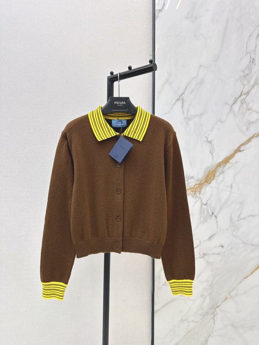 Striped Knit Cardigan