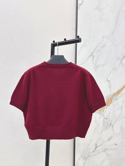 Puff Sleeve Cropped T-Shirt