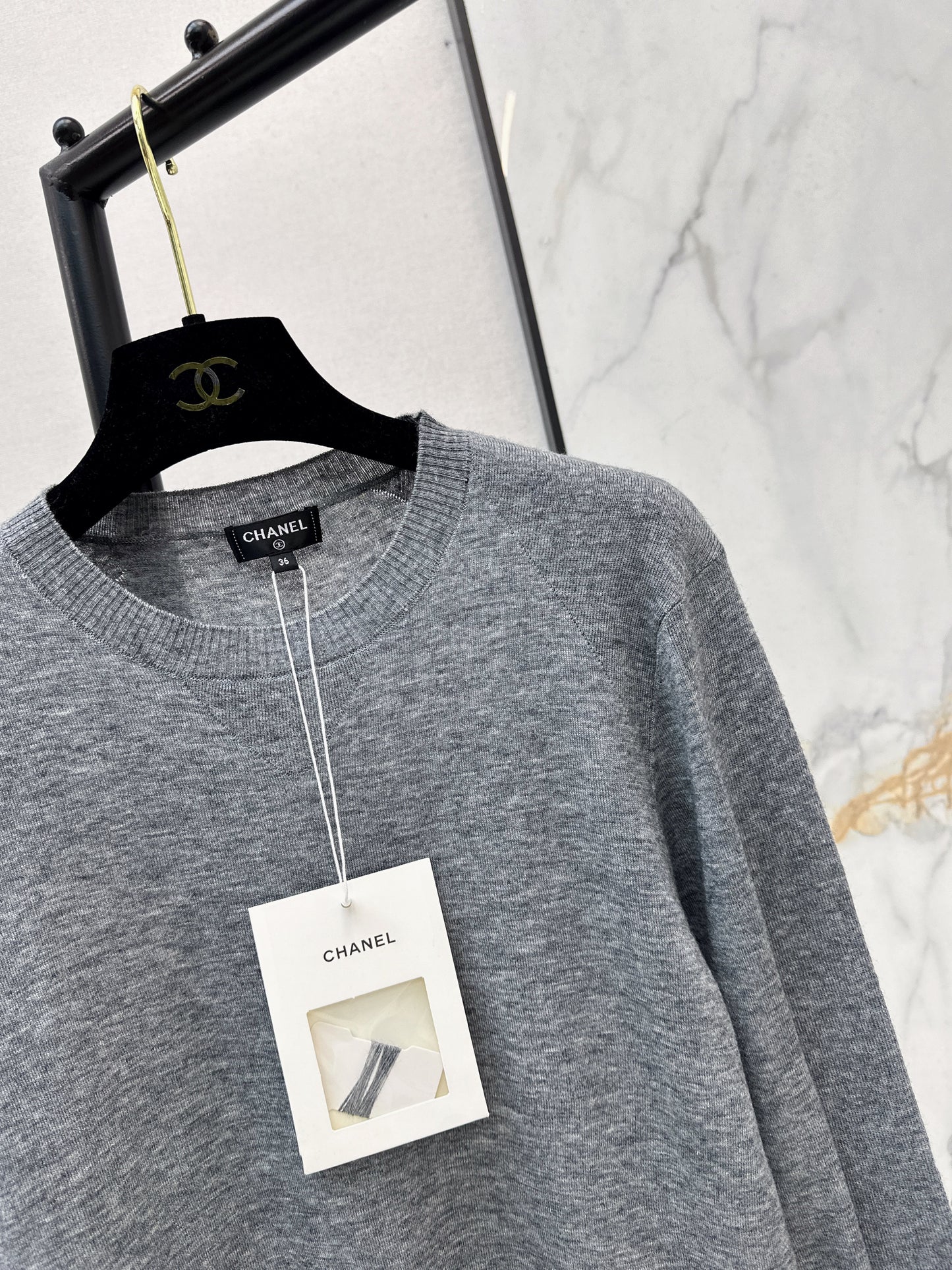 Grey base layer top