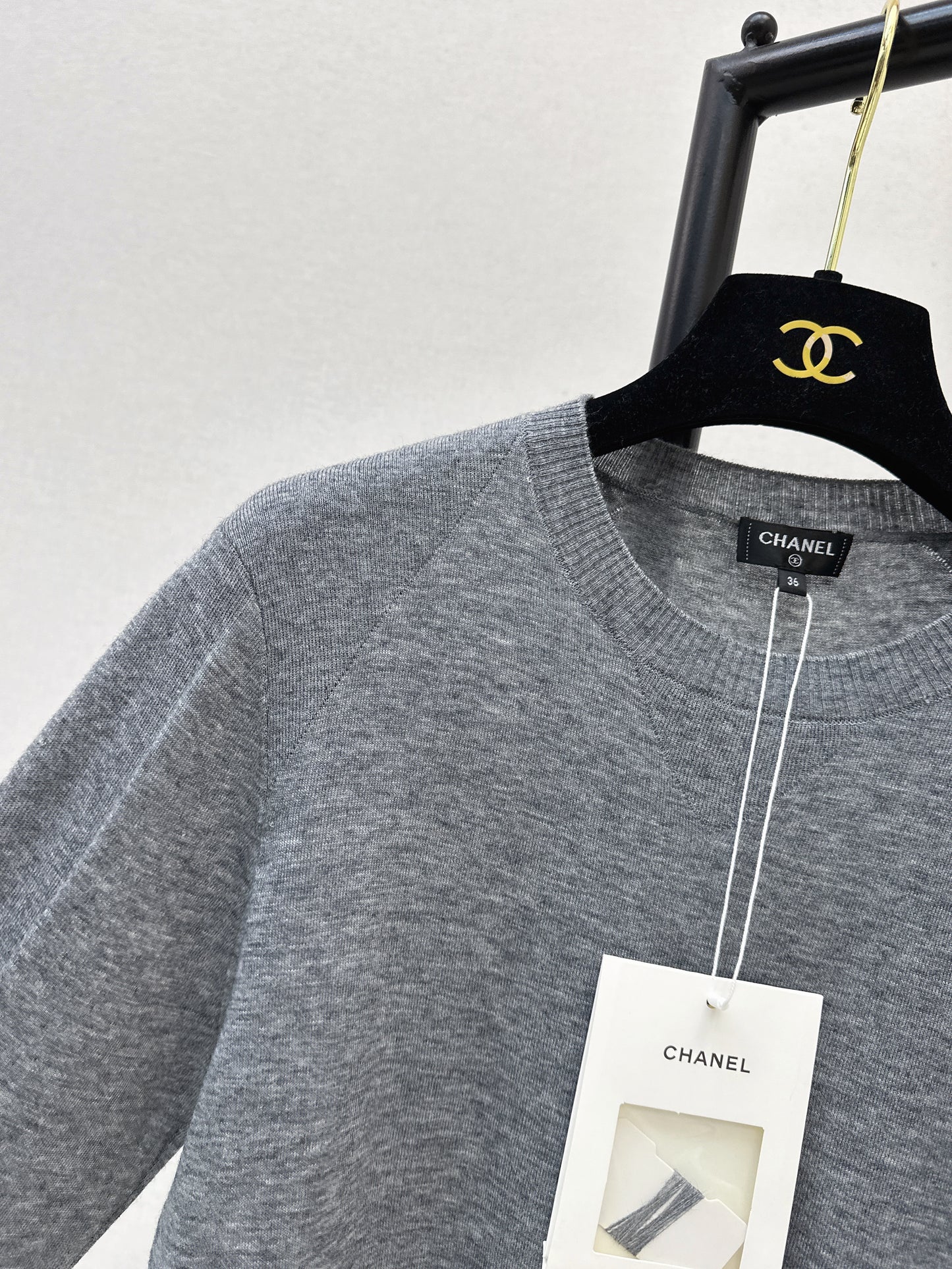 Grey base layer top