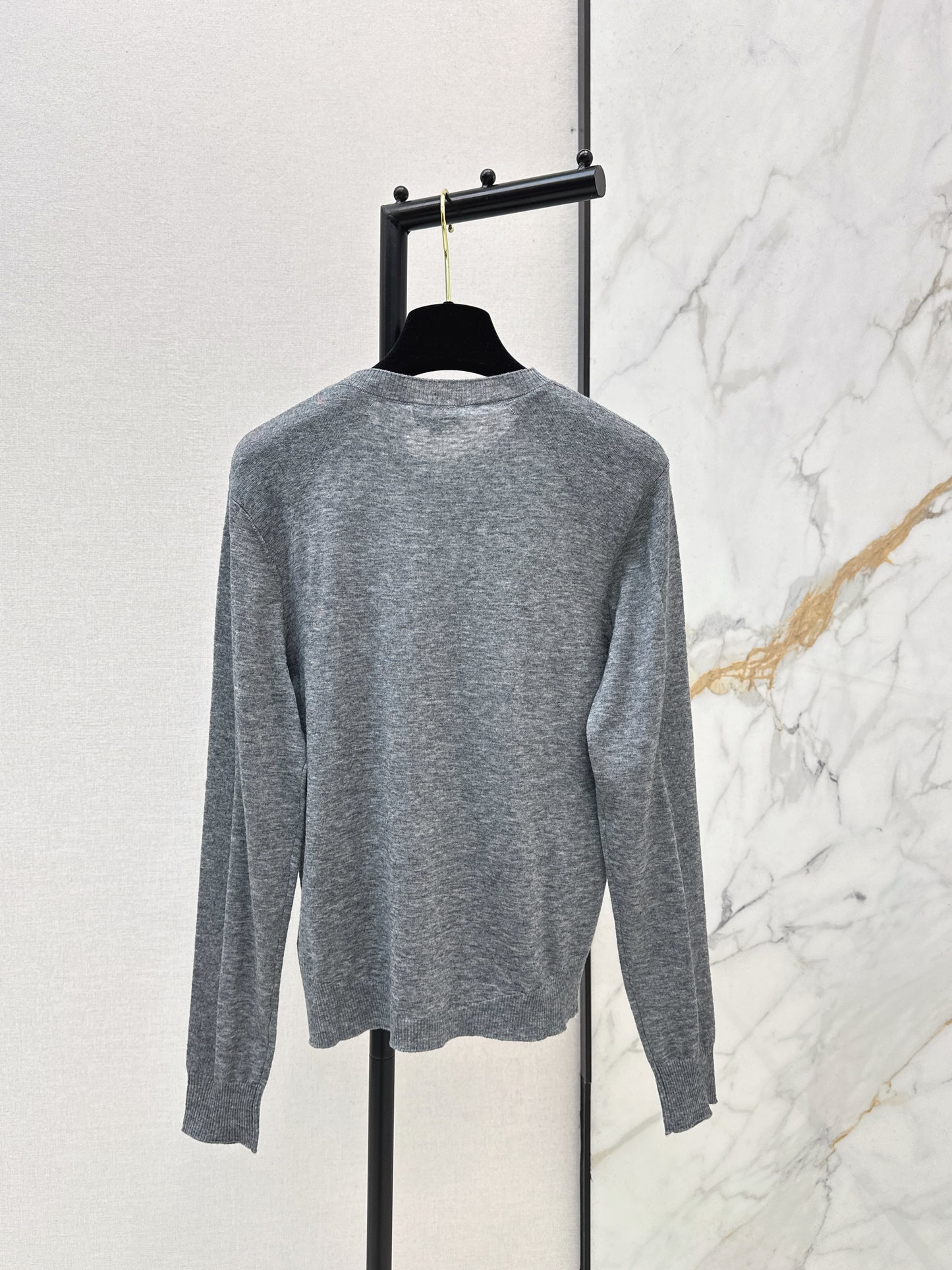 Grey base layer top