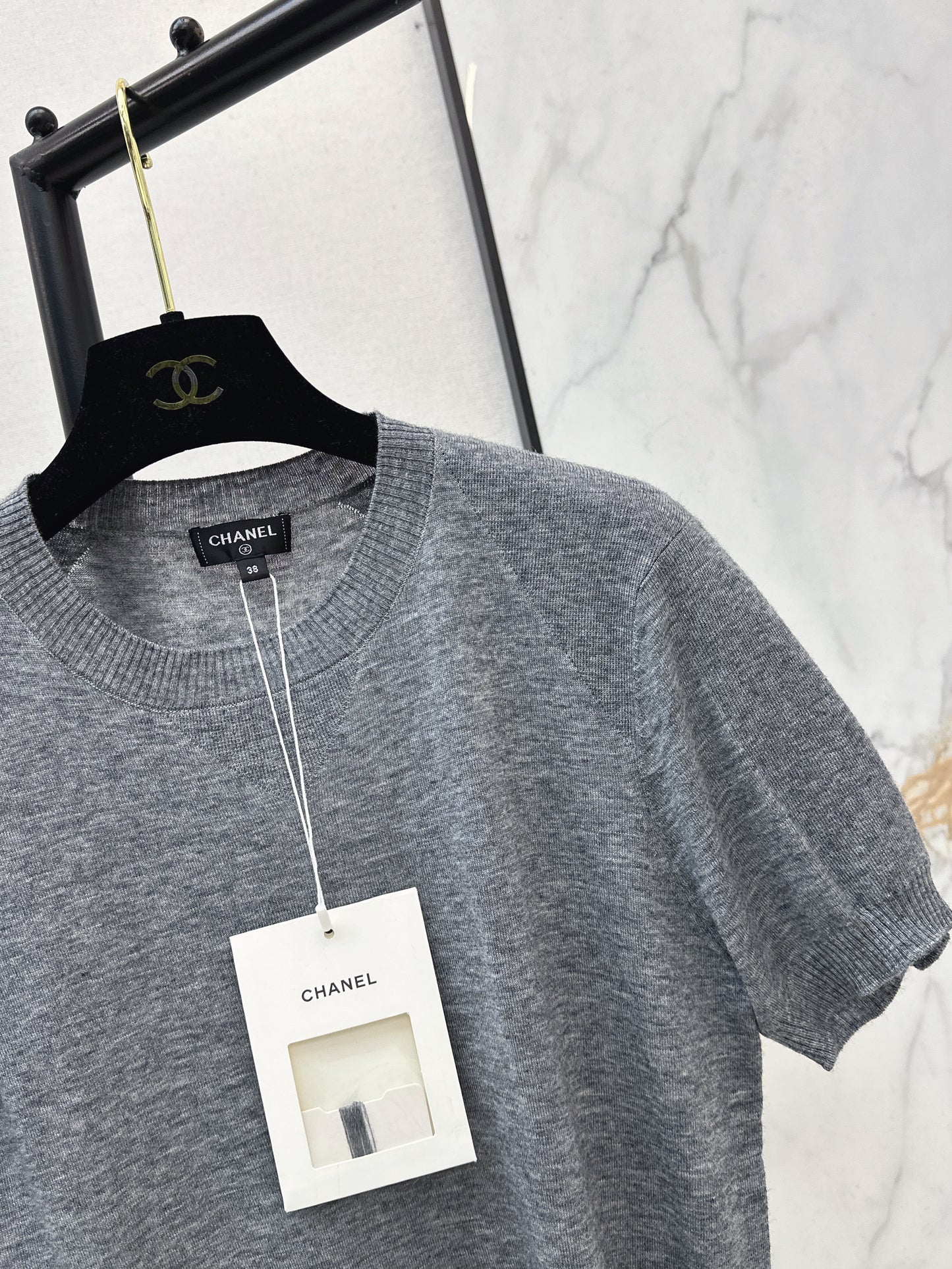 Knitted Short-Sleeve T-Shirt